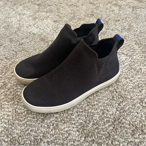 Rothy's The Chelsea Brown Wool Blend Knit Casual Shoe Womens 6